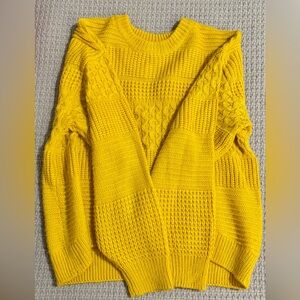 H&M Gold Yellow Women's Cardigan